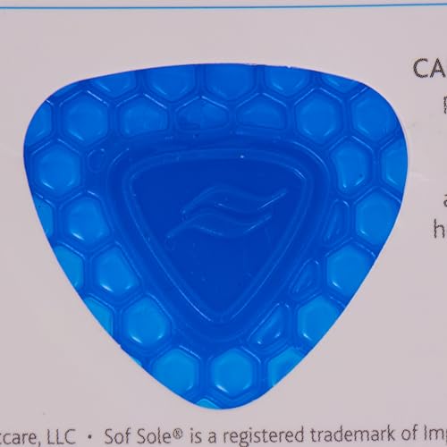 Sof Sole Men's Gel Heel Cup Shoe Insoles, Men's Size 7-12