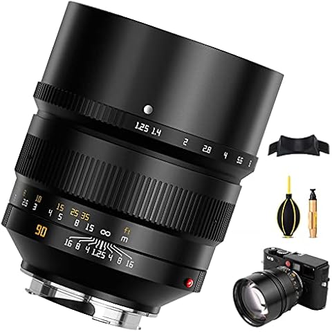 TARTISAN 90mm F1.25 Objektiv MF Full Fame Cover