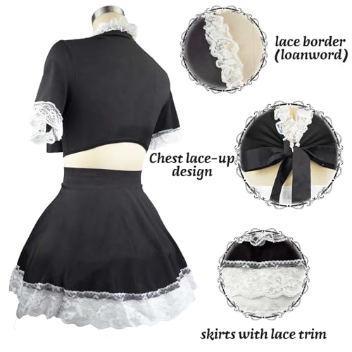 Rolemix Maid Outfit Women'S Exotic Costumes Perfect For Cosplay And Halloween Party Dress  thumb #2