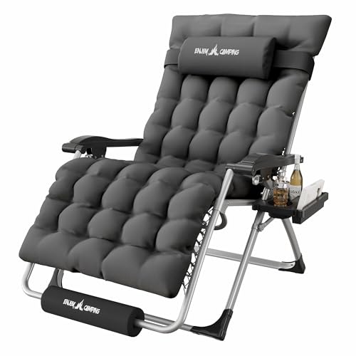 Amopatio Zero Gravity Chairs (1, Dark Grey XXL, 33in)