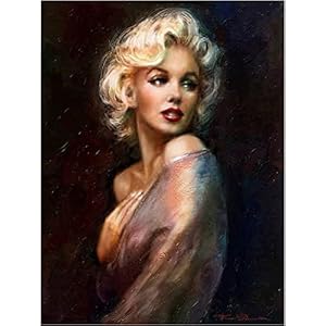 Canvas Schilderijen Marilyn Monroe Muur Kunst Poster En Print Muur Kunst Print Marilyn Monroe Muur Decor Kunstwerk Voor Thuis Woonkamer Decor Frameless,50x75cm