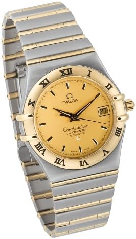 Omega Men's 1202.10.00 Constellation Automatic Chronometer Two-Tone Watch :  Amazon.co.uk: Watches