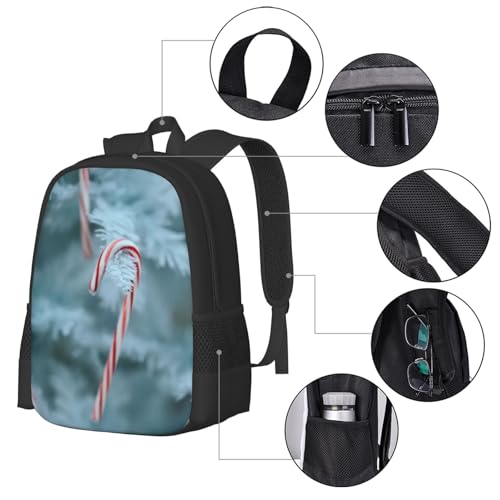 Mochila plegable ligera Candy Cane On Tree 20 l miniatura 4