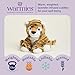 warmies Microwavable & Weighted Stuffed Animals, Tiger - Heated Stuffed Animal Plushie for Warmth & Comfort - Cute Soft Plush Toys for Adults & Children (Boys, Girls, Babies & Toddlers)