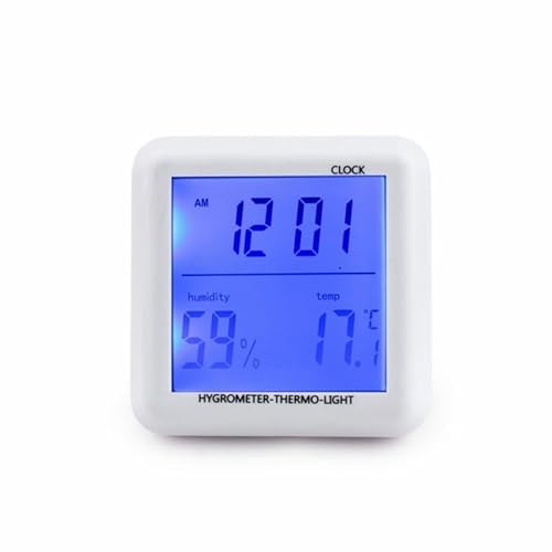 ABS Household Electronic Temperature Humidity Meter Digital Luminous Thermometer