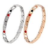 Magnetic Lymph Detox Bracelet Weight Loss, for Women Lymph Magnetic Drainage Bracelets, Energy Thera