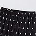 Satin 𝐏ajamas for Boys Girls Matching 𝐒ilk 𝐏a𝐣ama Set Short Sleeve Polka Dot 𝐏𝗝s and Loose (a-Black, 11-12 Years)