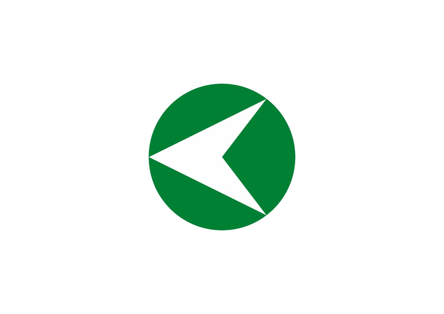 Drapeau Kurokawa Niigata vector pour salon zen et studio de yoga