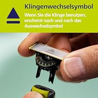 Philips OneBlade Original 360-Klingen, passend für alle OneBlade und Pro Modelle, original von Philips, 5er-Pack (Modell QP450/50) – Ansicht 5