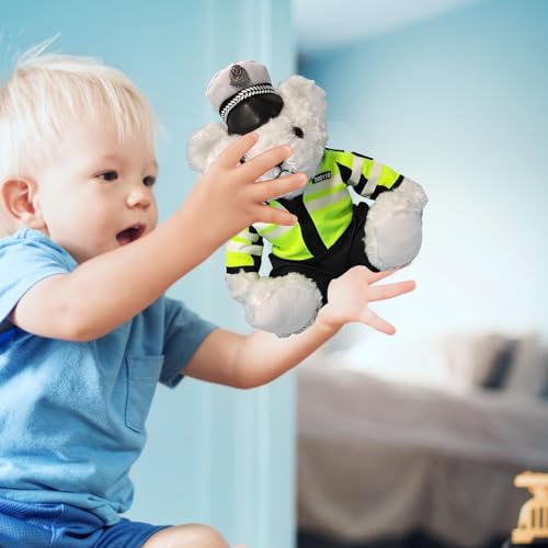 Ours en peluche doux avec robe le cadeau de naissance idéal