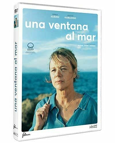 Una ventana al mar cuadro decorativo para salones mediterráneos y dormitorios relajantes