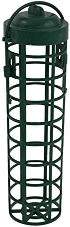 Green Jem Plastic Fat Ball Wild Bird Feeder, Easy to Fill and Clean, Attracts Many Species of Garden Birds.