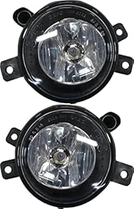 Compatible with BMW X1 Fog Lights Lamps Set 2012 2013 2014 2015 Driver and Passenger Side