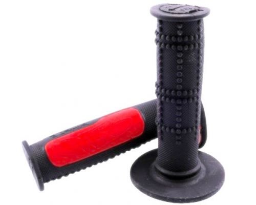 Lenkergriffe PROGRIP Griffe 792 schwarz rot Roller Scooter Motorrad