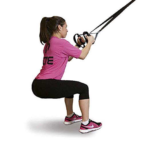 Acte, Fita de Suspensão Funcional Adulto Unissex T84- Preto e Cinza