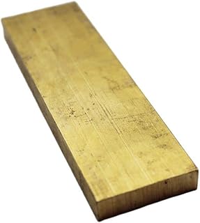 GatherTOOL 1PC H59 Brass Flat Bar 10mm 12mm 15mm 20mm 25mm 30mm Wide 3mm 6mm Thick (Size : 3x25x100mm 1pc)