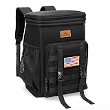 Tactical Expandable Backpack Cooler, Insulated Waterproof Cooler Backpack,Heavy Duty LeakPoof Backpa