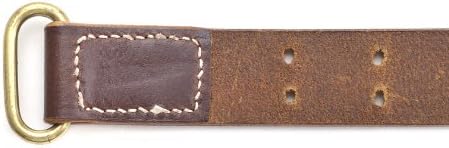 M1907 Leather Rifle Sling Premium Drum Dyed Leather fits M1 Garand M1903 Springfield