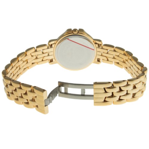 Swiss Edition Women's Watch With 23K Gold Plated Dress Bracelet And Swiss Made Analog Quartz Movement #TOP2