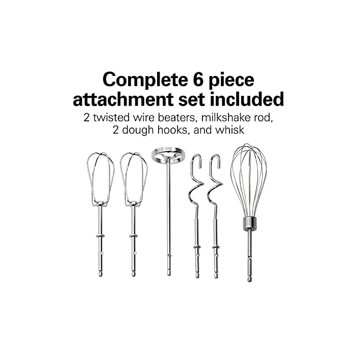 Buy Hamilton Beach Electric Hand Mixer with SnapOn Case, Twisted Wire