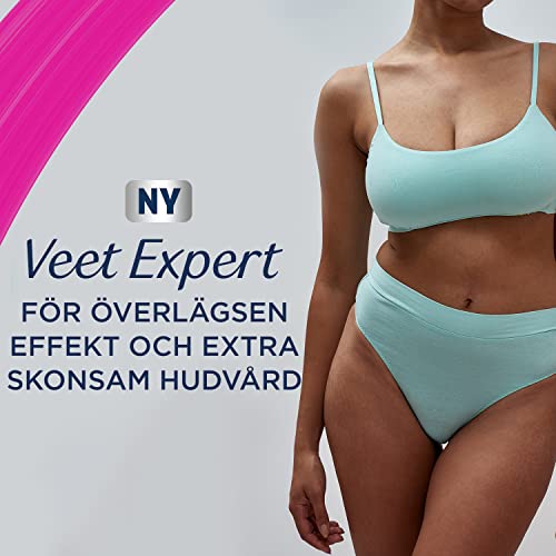 Veet Expert zestaw do depilacji, krem do depilacji, do wszystkich rodzajów skóry, do bikini i okolic intymnych, 2 x 50 ml