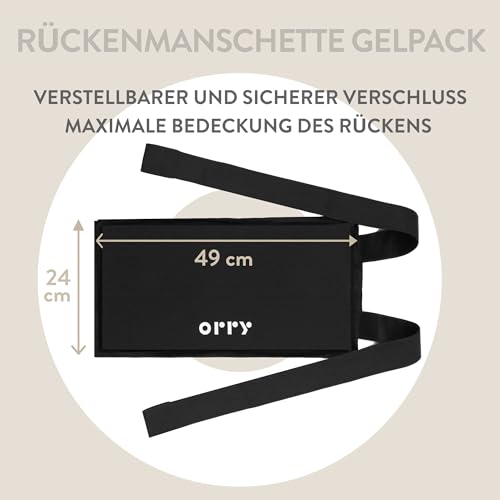 Image of ORRY Back Wearable Gel Pack - Heat & Cold Therapy