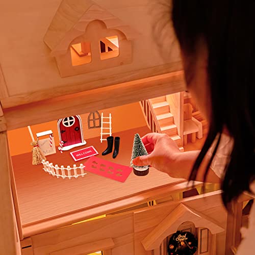 Hpory Porta Elfo Natale Kit Apribile, Accessori