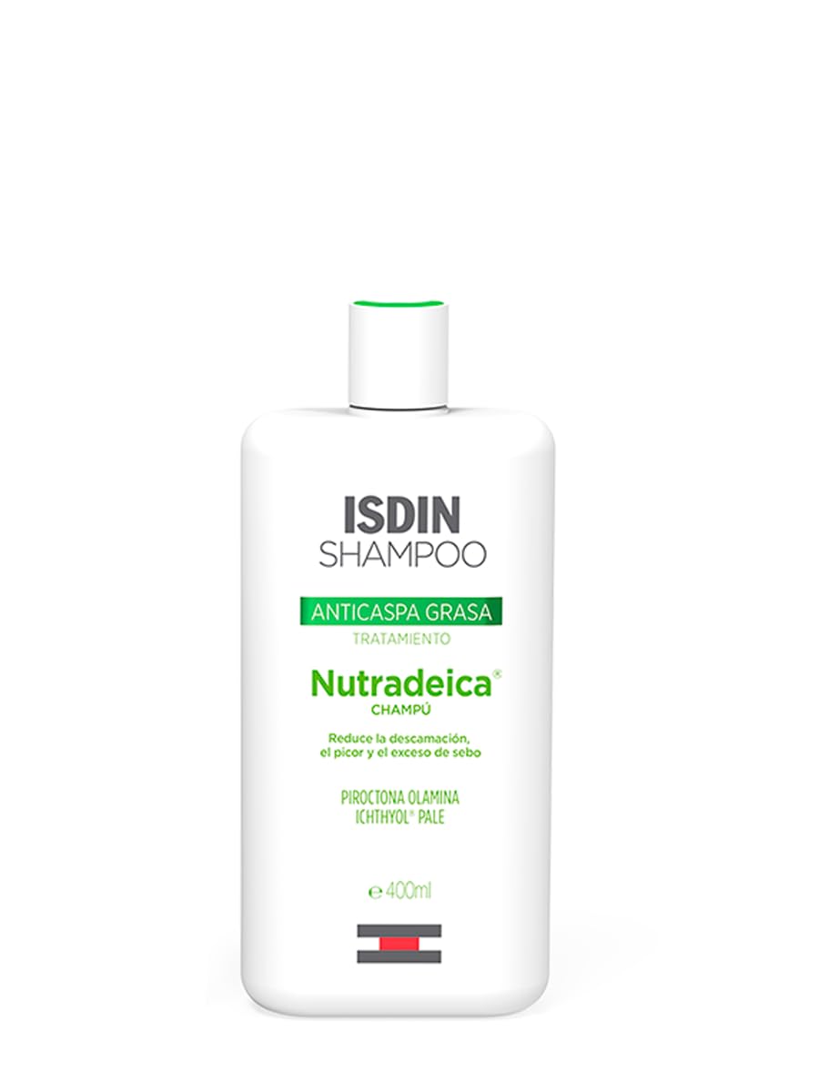 PACK ISDIN NUTRADEICA CASPA GRASA 400 ML + ZINCATION CHAMPU 100 ML