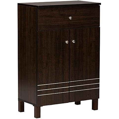 Baxton Studio Felda Shoe Cabinet Cover