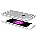 iPhone 6 Plus Case, KEWEK Aluminum Metal Bumper Frame (No Signal Reduce) with Shock Absorbing Flexible TPU Inner Dual Layer for iPhone 6s Plus, Silver