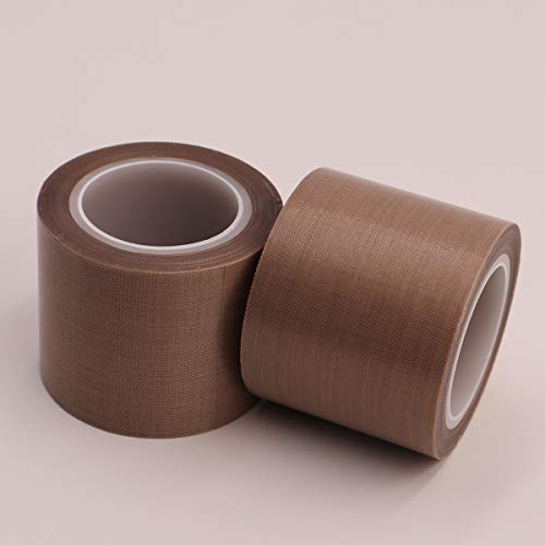Image of PTFE Coated Fabric Tape | High Temperature Vacuum Machine Packing Tape | Made by Saint Gobain SG 25-03