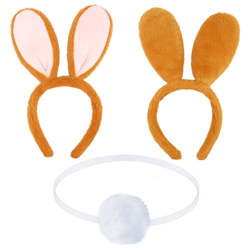 Disfraz infantil conejo 4 piezas con orejas y chaleco miniatura 4