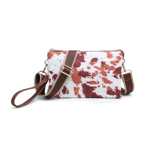 Image of JEN & CO. Izzy Crossbody Bag, Wristlet Clutch Shoulder Purse for Women