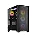 Produktbild Corsair Vengeance i7400 Series Gaming-PC - Flüssigkeitsgekühlte Intel® Core i5 12600KF CPU - NVIDIA® GeForce RTX 4060 GPU - 1TB M.2 SSD - 16GB Vengeance RGB DDR4 Speicher - Schwarz
