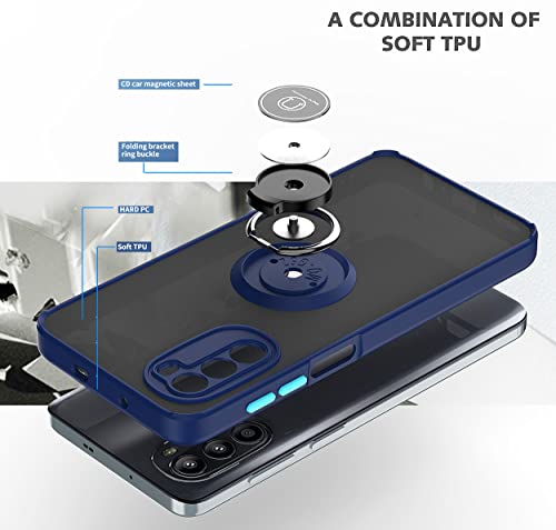 COMAKU Cover per Motorola Moto G42, con 360°