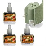 WARM HOLIDAY SCENT: Holiday Cider fragrance oil plug-in refills feature a delightful blend of orange and cinnamon spice that creates a cozy, festive atmosphere in any room CONVENIENT 3-PACK: Includes three 0.8 FL OZ refill bottles, providing long-las...