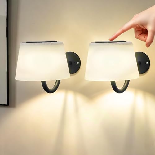Lámpara de pared interior para pasillo y dormitorio sin cables GBLY