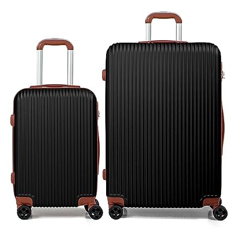 CALDARIUS 2-Piece Lightweight Suitcase Set Cover