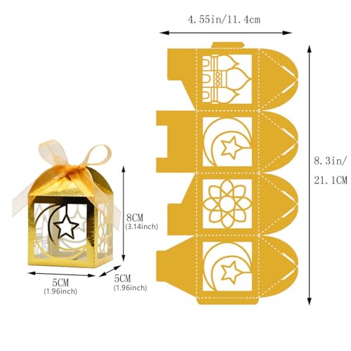 Boîtes cadeaux Aïd en papier pour protéger vos chocolats - 5