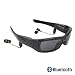 Produktbild LIGHTOP Bluetoothe Kamera Brille UV400 Stereo Bluetooth Headset Kopfhörer Cam polarisierte Sonnenbrille mit Kamera Weitwinkel 120 Grad für Radfahren Motorad Bike