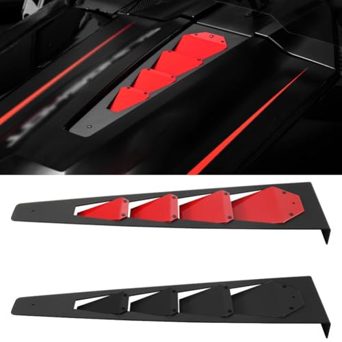 Cubierta de ventilación de aluminio para Slingshot contra el calor del motor 7