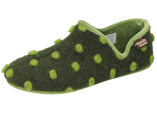 Chausson Manitu femme 340002-07 en couleur vert et pointure 40 pour la maison