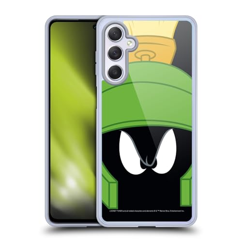 Head Case Designs Officially Licensed Looney Tunes Marvin The Martian Full Face Gel Case [Military Grade Protection] Compatible with Samsung Galaxy M54 5G