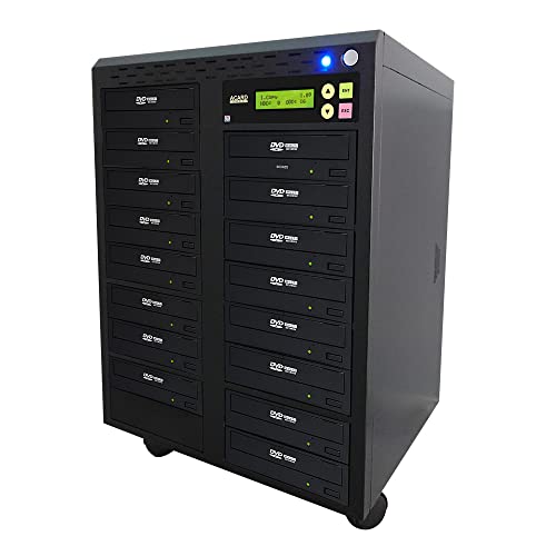 ACARD TECHNOLOGY 1 to 15 24X Burner CD DVD Duplicator Standalone Tower Using ACARD’s Native SATA Controller Technology