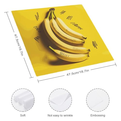 Servilletas de Tela Cuadradas 45x45 cm Pack x6 miniatura 2