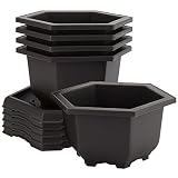 HEIHAK 5 Pack Hexagon Plastic