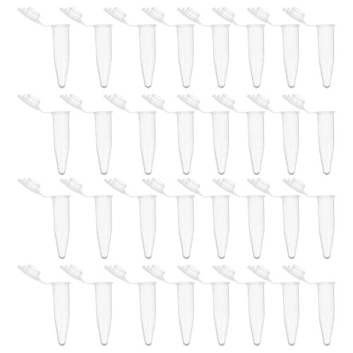 Tubos de Centrífuga de 1.5ml ABOOFAN con 500 piezas para muestras