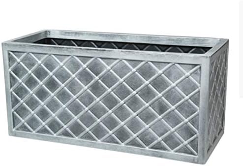 Made in the UK Lazio Plastic Garden planter Range (Lazio Trough)
