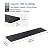 Ruedamann 1" Rise Threshold Ramp,1500 LBS Capacity, 35.4" Wide Natural Rubber Power Wheelchair Ramp Scooter, Non-Slip Solid Rubber Threshold Ramp for Doorways,Driveways,Bathroom,Cuttable