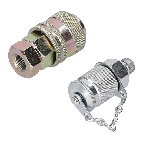 Raccord hydraulique rapide G1/8 pour test de pression industrielle